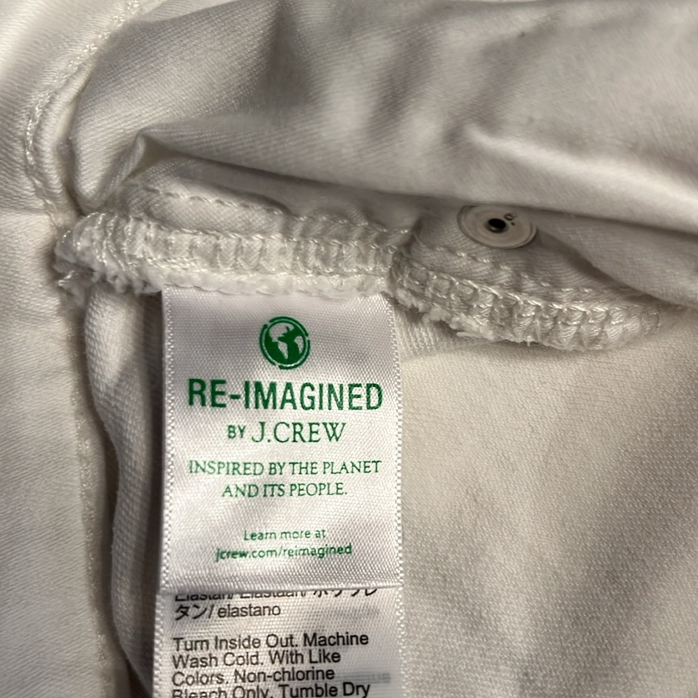 J Crew White Jeans - Picture 8 of 11